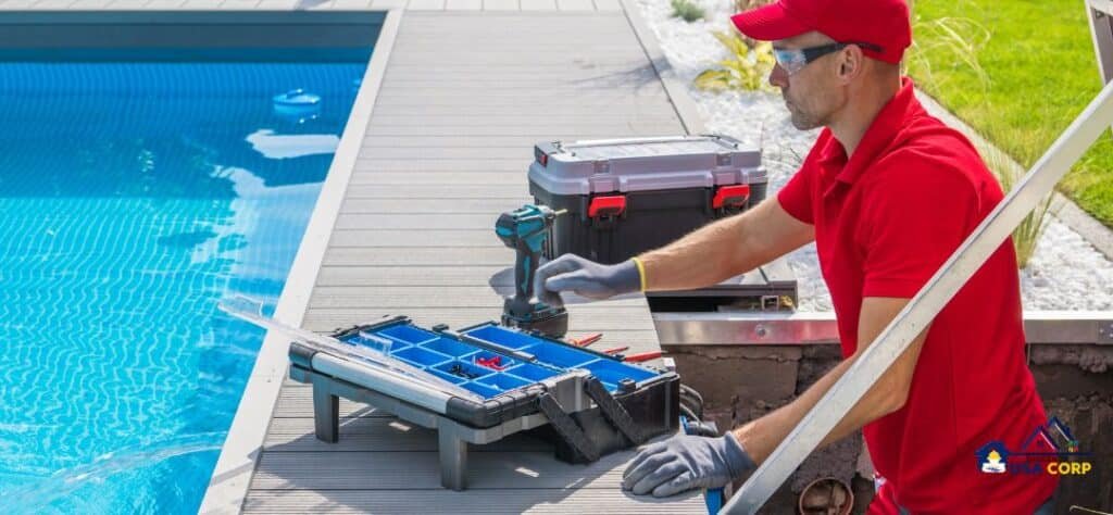 licencia para mantenimiento de piscina