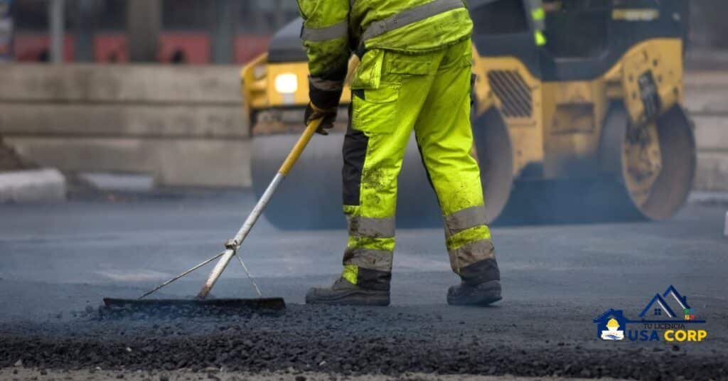 licencia para mejora de carreteras