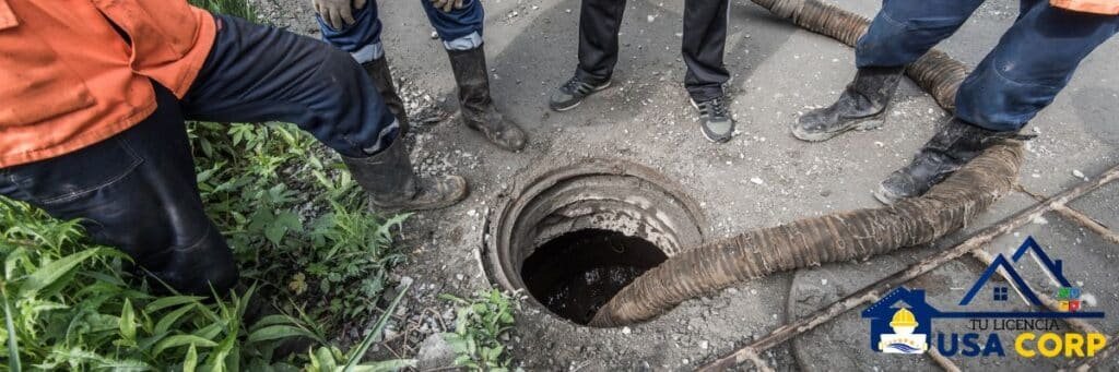 licecnia de contratista para saneamiento