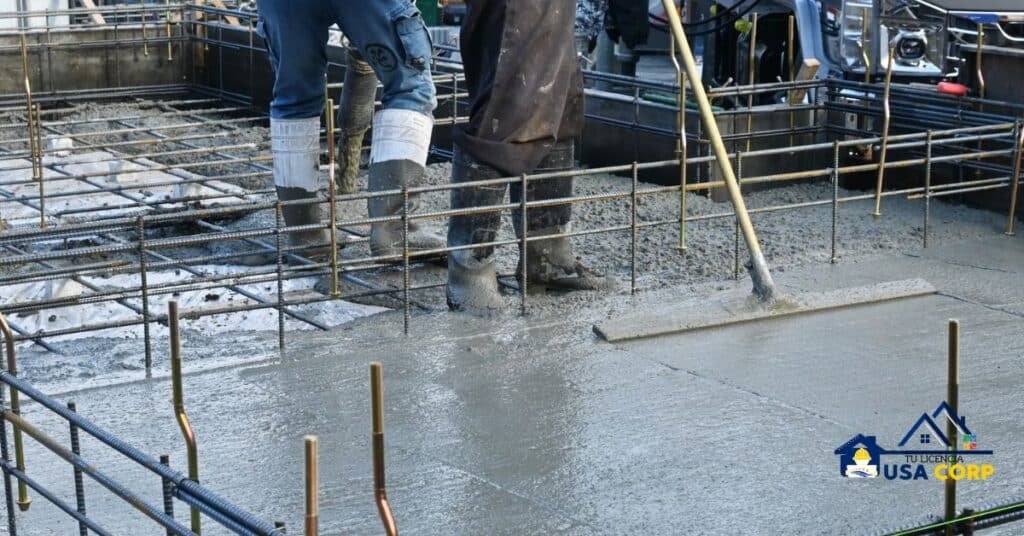 licencia de contratista de concreto en estados unidos