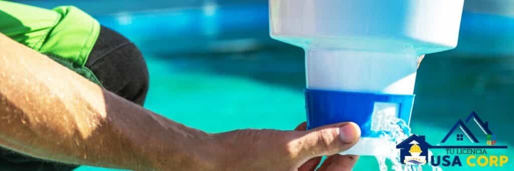 licencia de contratista de piscina usa